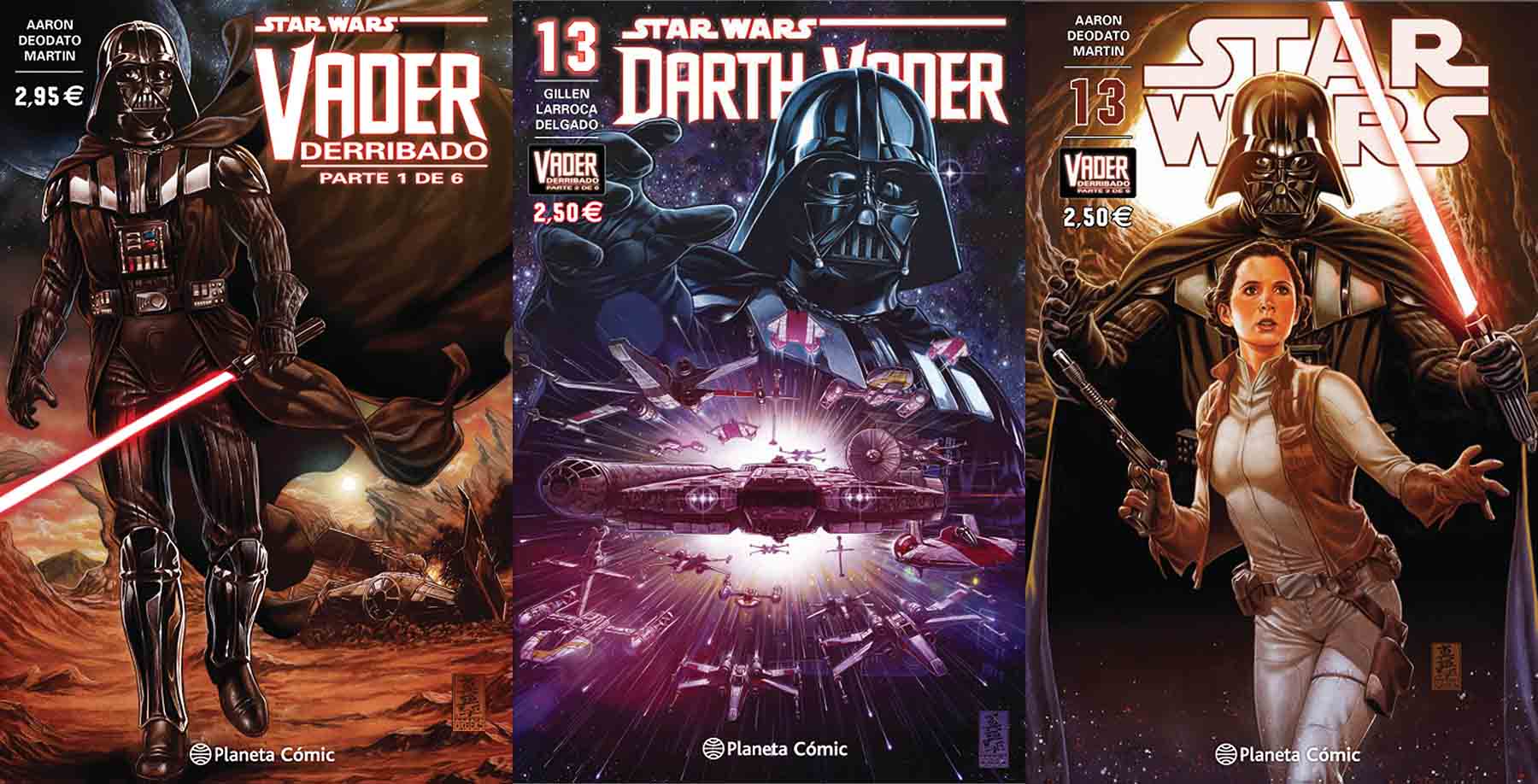 Reseña: Vader Derribado nº 1, 2, 3