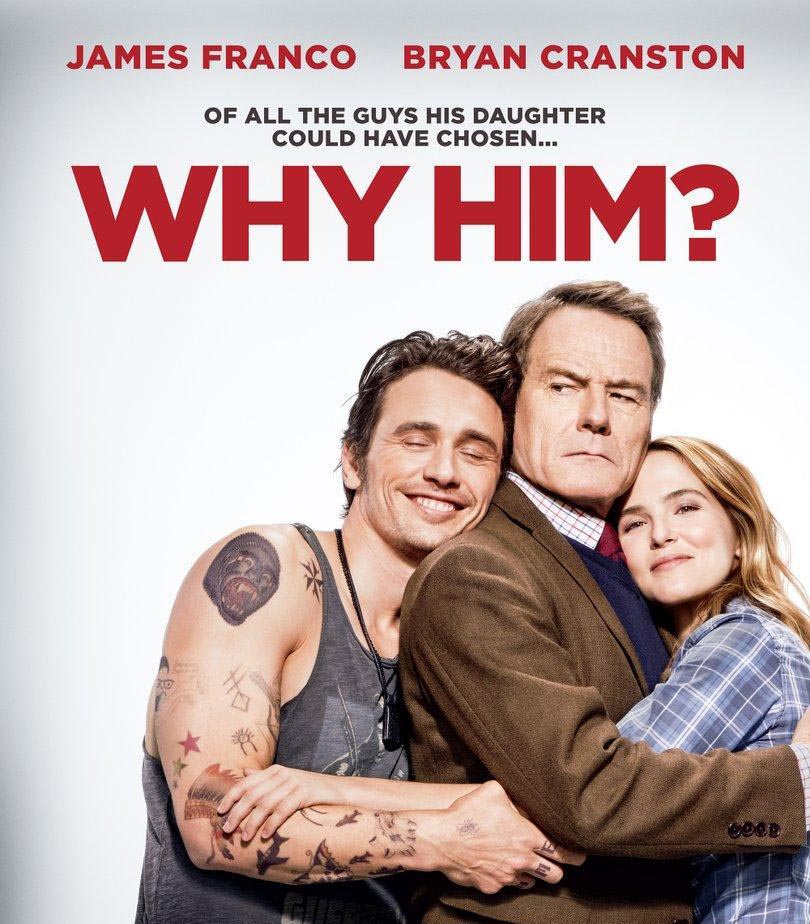 “Why him?” con James Franco y Bryan Cranston