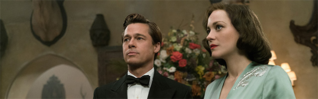 “Aliados” con Brad Pitt y Marion Cotillard