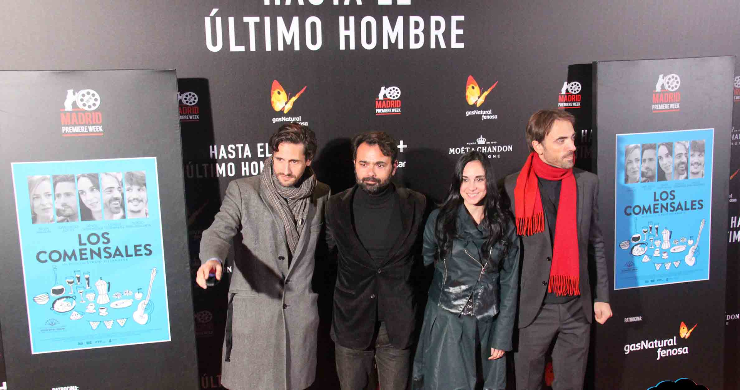 Premiere española de ‘Hasta el último hombre’ y ‘Los comensales’