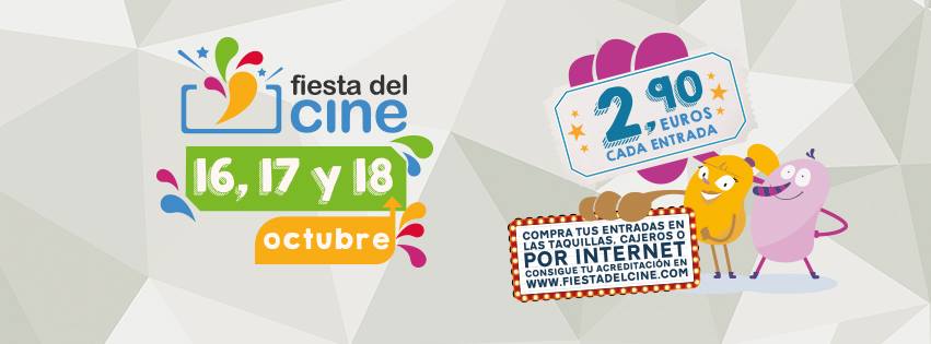 Vuelve la Fiesta del Cine en octubre