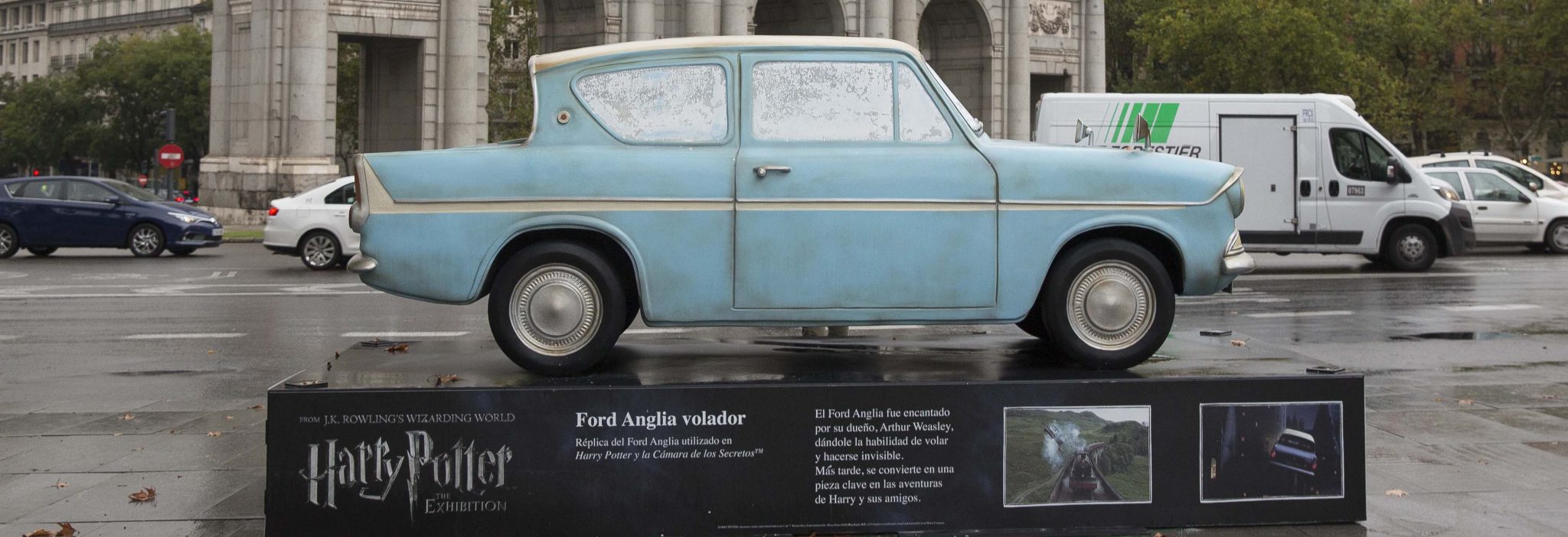 Esculturas de Harry Potter en las calles de Madrid