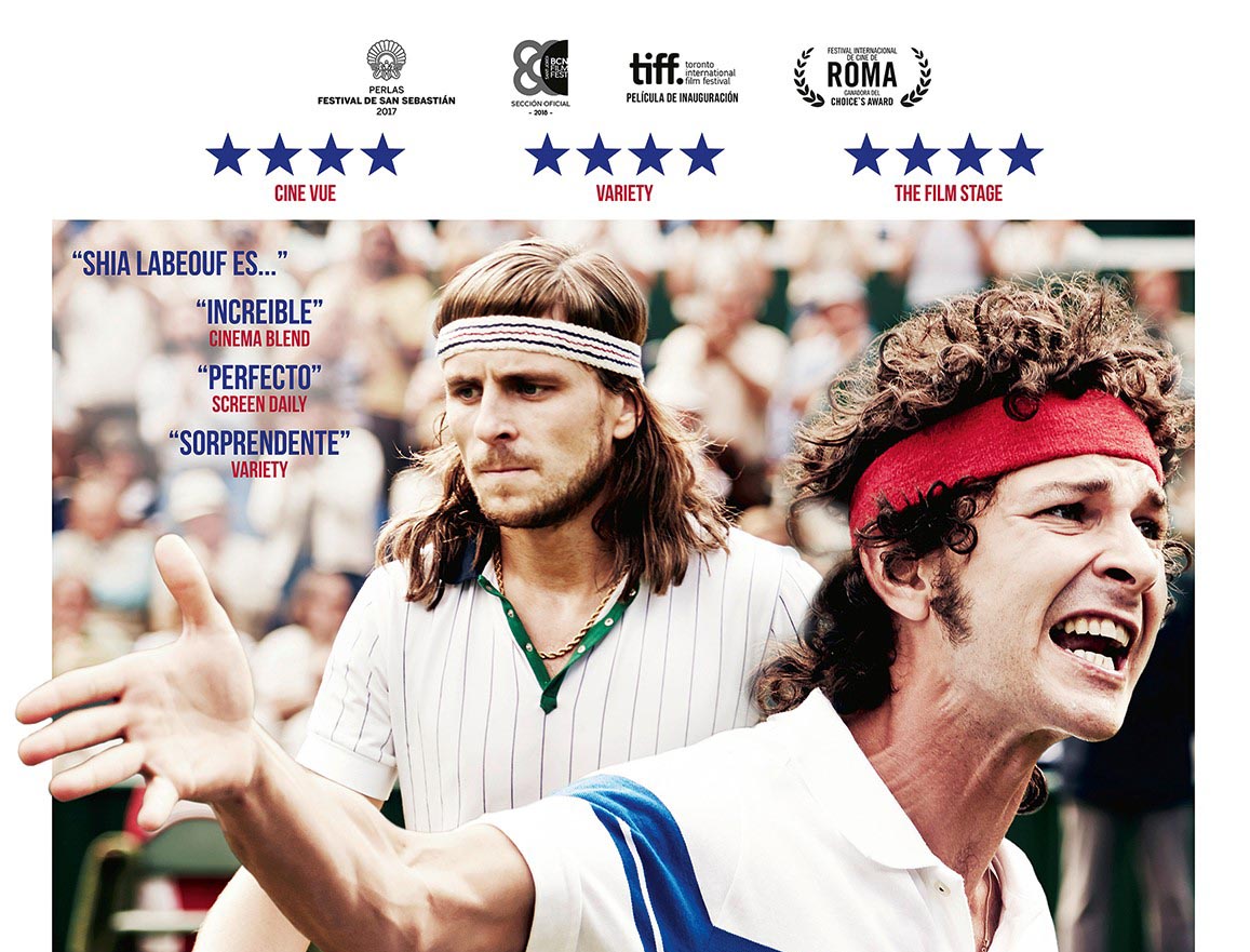 Crítica: ‘Borg McEnroe. La película’