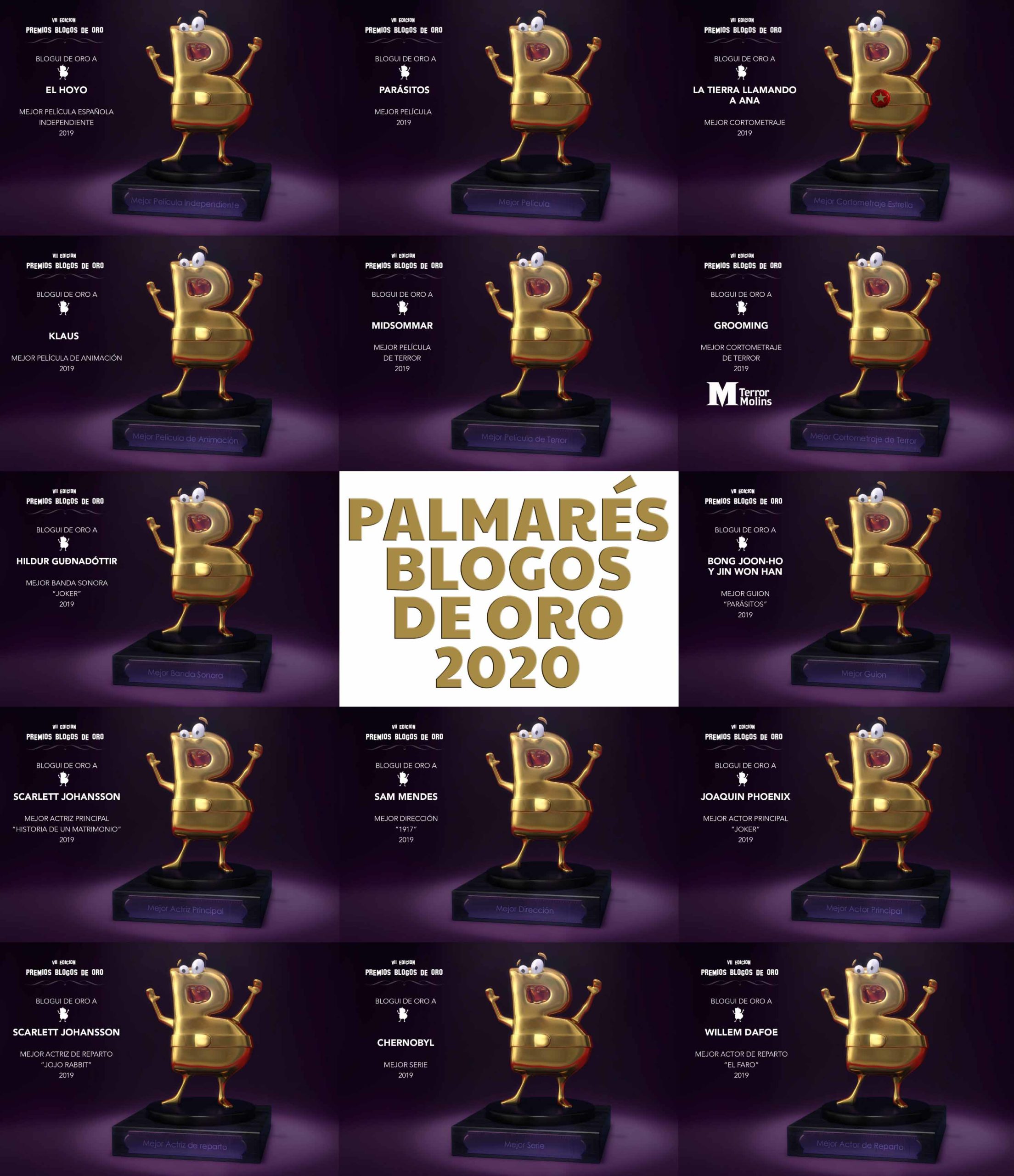 Plamarés de los Blogos de Oro 2020