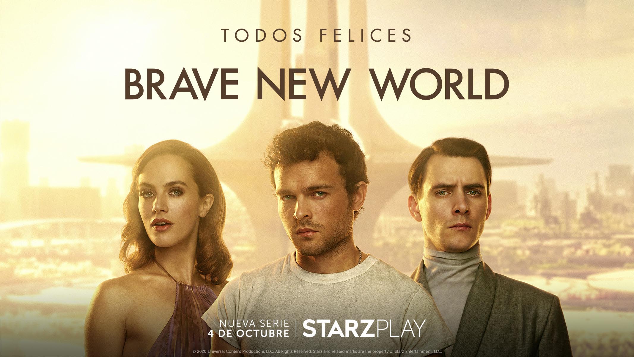 ‘Brave new world’ nueva serie de ciencia ficción en Starplay