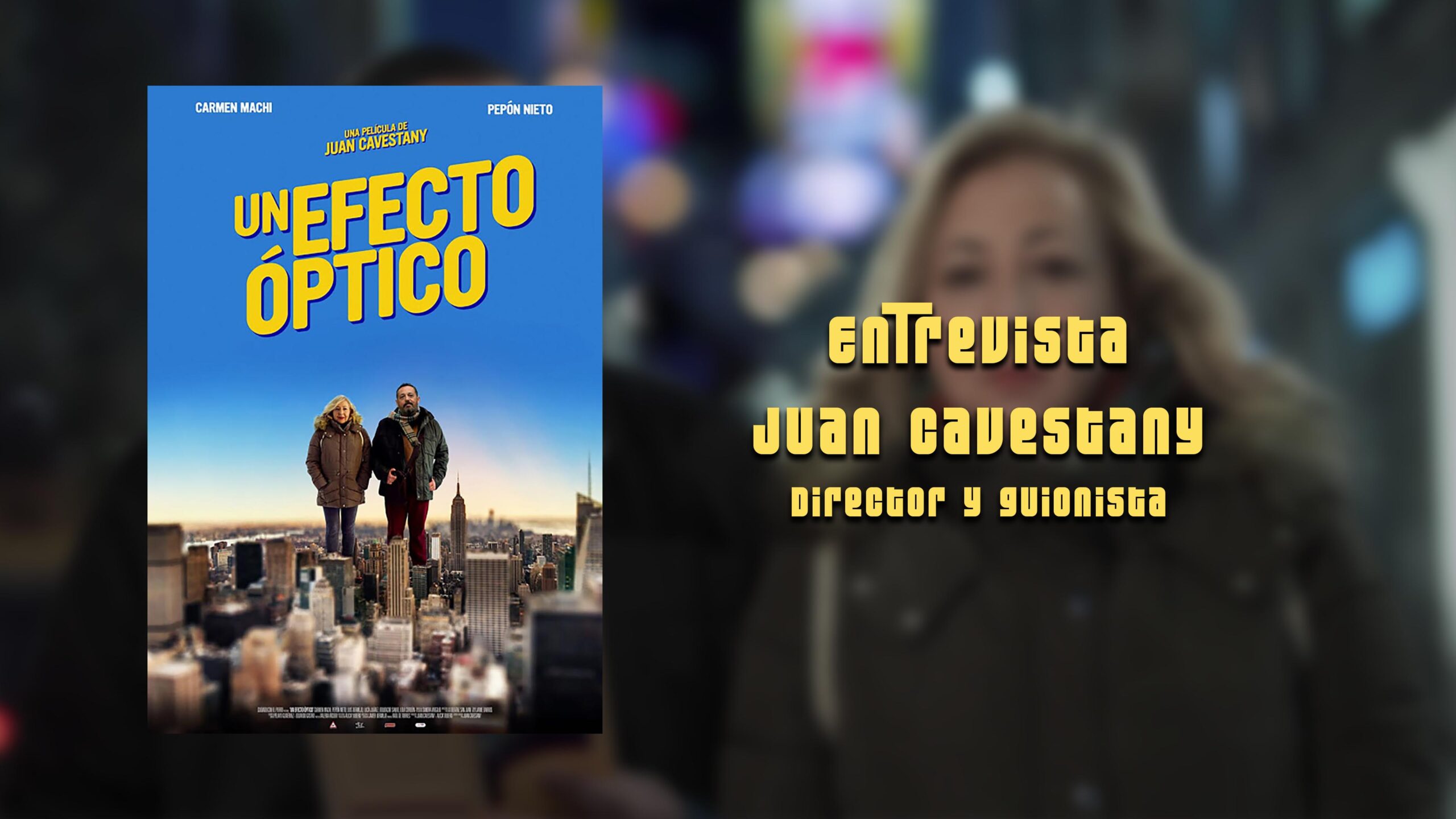 Entrevista a Juan Cavestany por ‘Un efecto óptico’