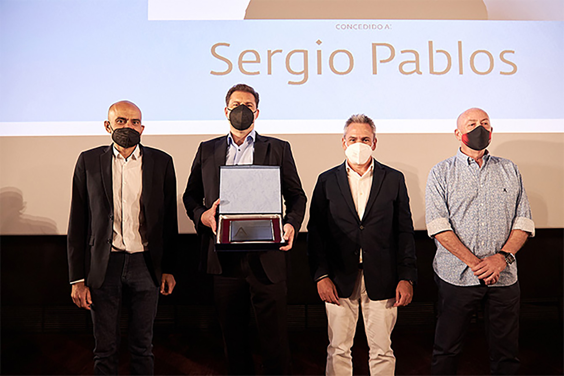 Segio Pablos (‘Klaus’) ha recibido el Premio Segundo de Chomón 2021