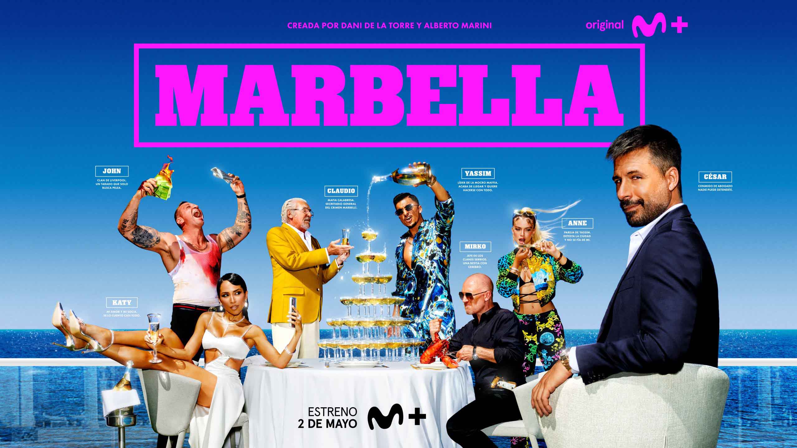 Nuevos carteles y tráiler de la serie ‘Marbella’